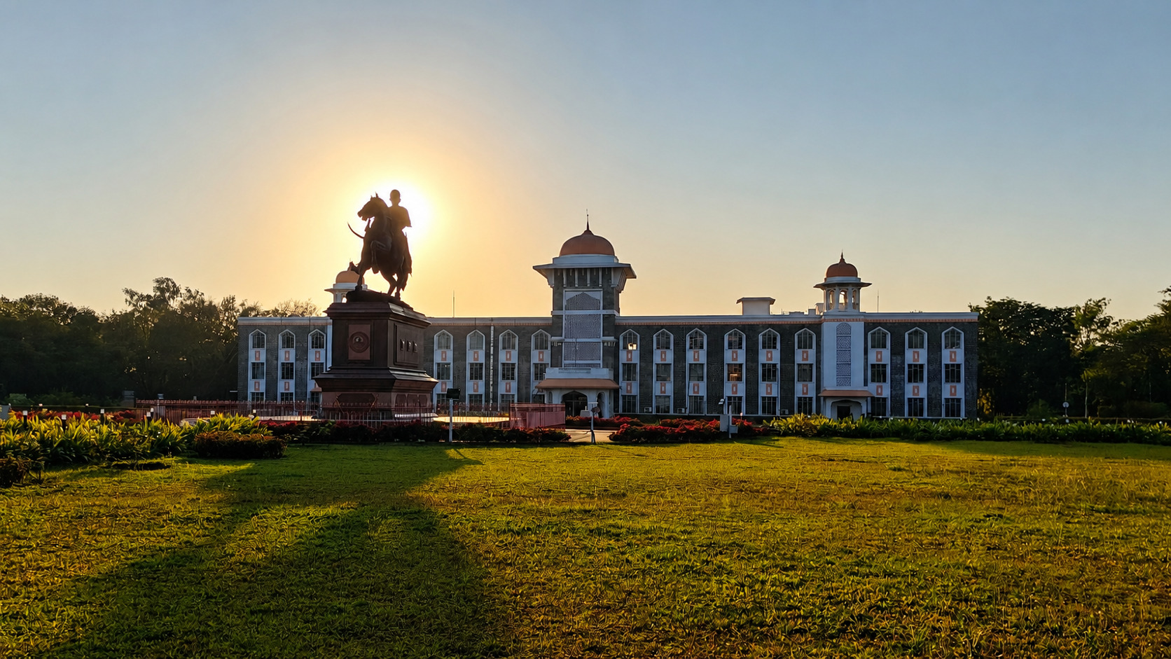 Shivaji University campus documentary view